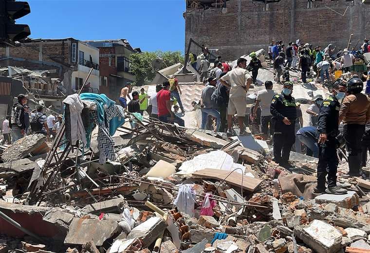Terremoto en Colombia/AFP