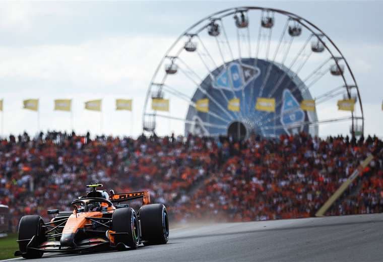 Lando Norris. AFP